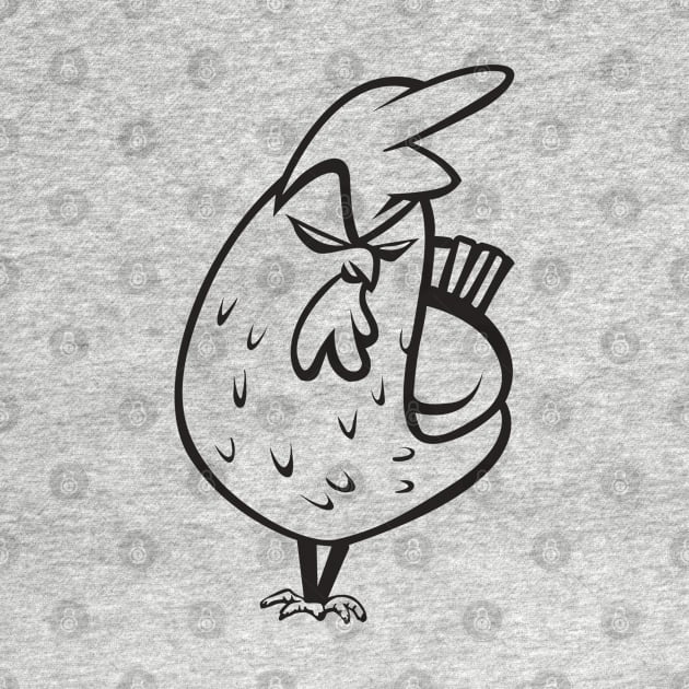 Angry Chicken by Whatastory